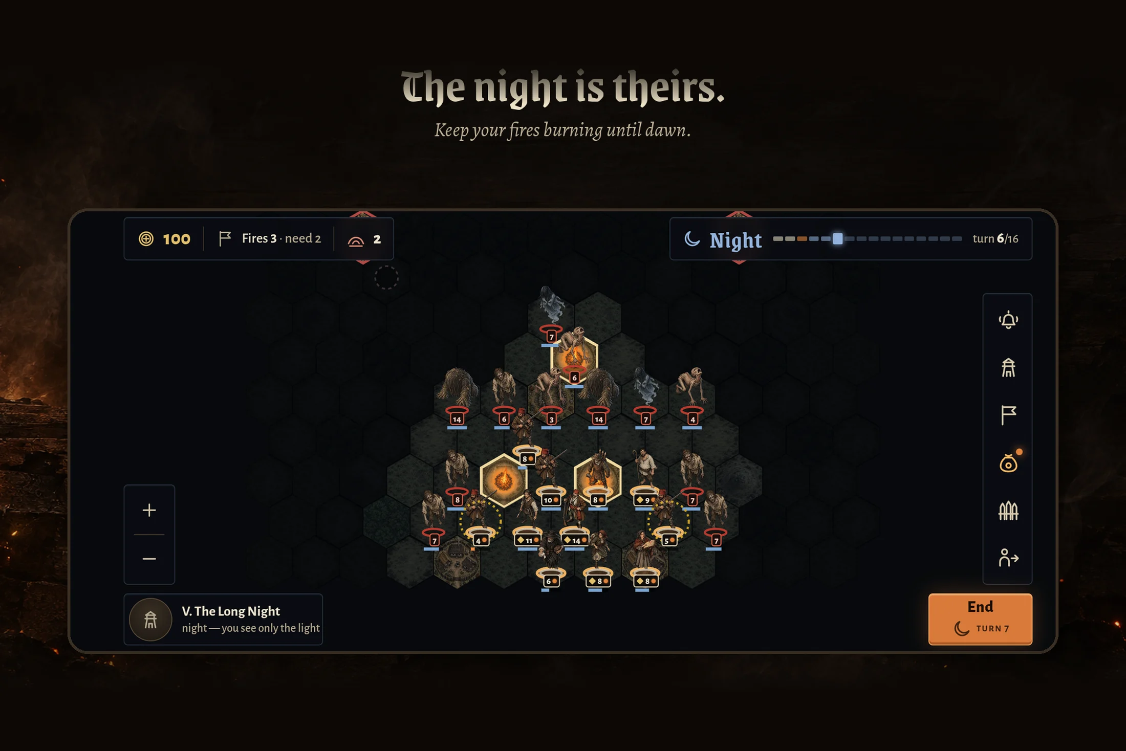 Bedem — a turn-based hex strategy game from Slavic folklore (Android & iOS)