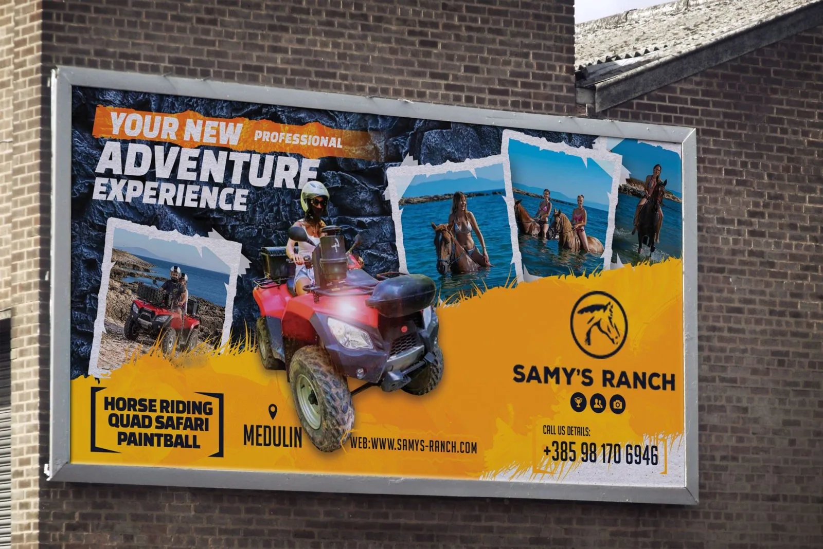 Dizajn jumbo postera Samy's Ranch