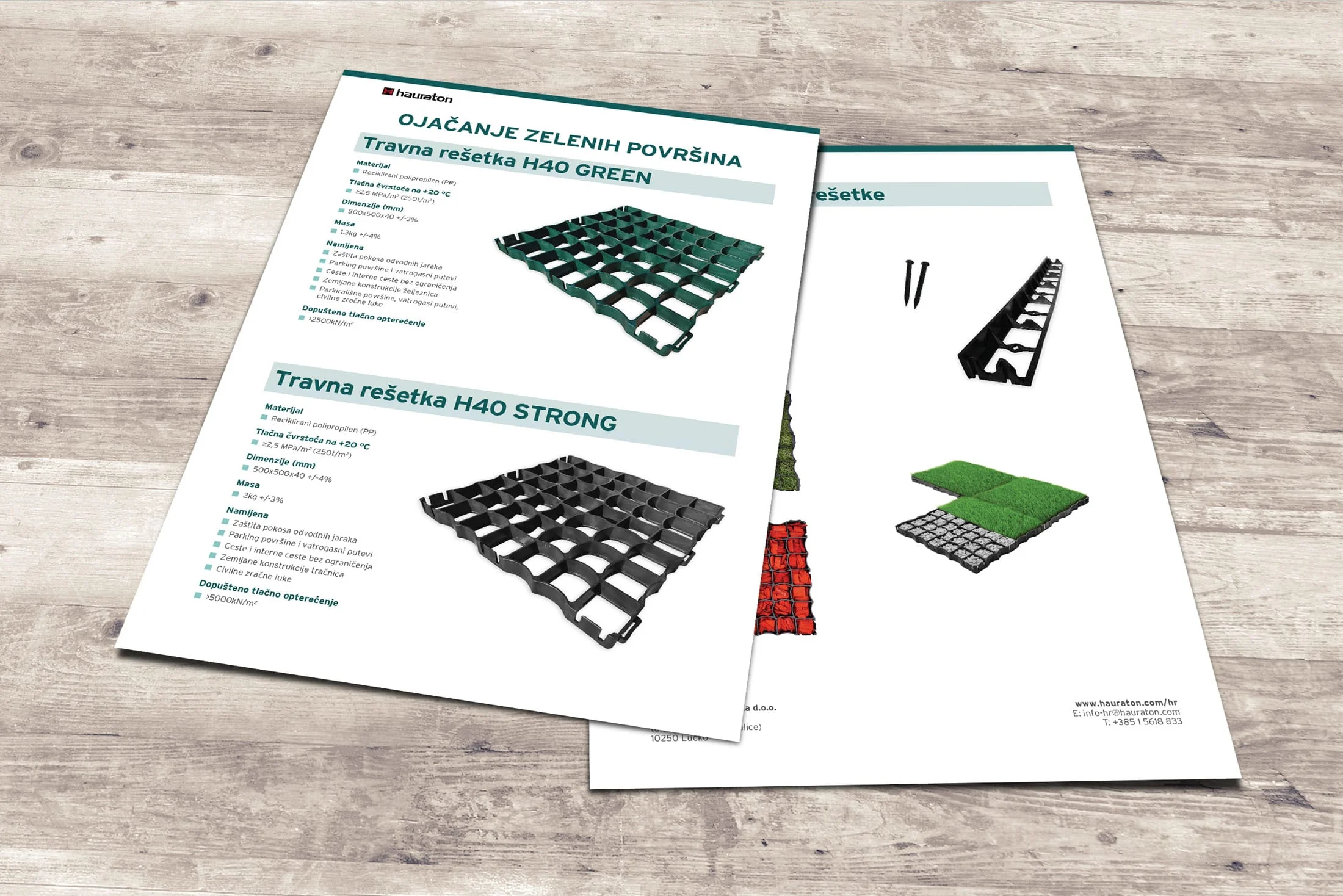 Dizajn letaka i brošure za HAURATON
