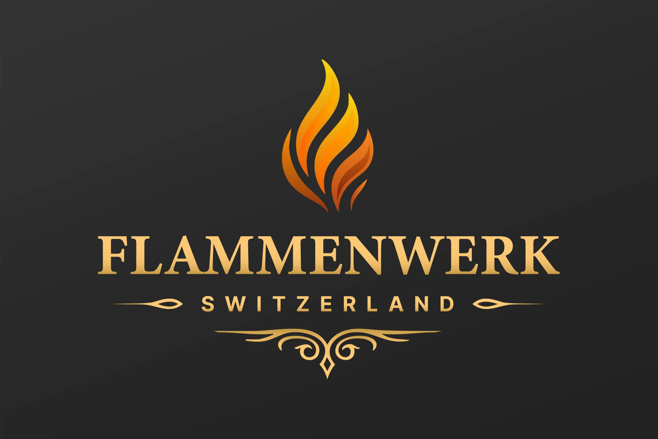 Logo Design for Flammenwerk Switzerland