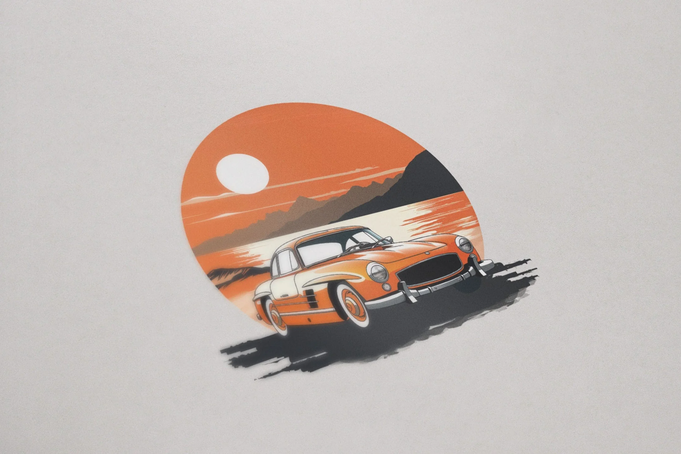 Dizajn logotipa Montenegro Classic Car Tours