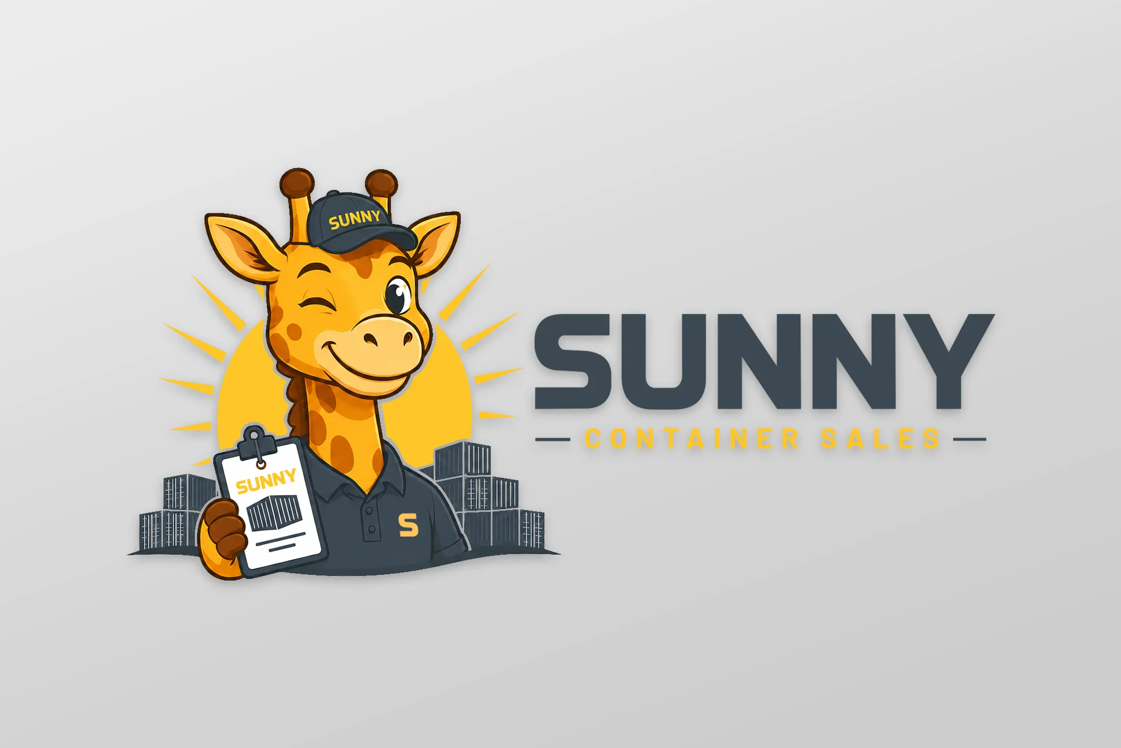 Dizajn logotipa za Sunny Container Sales