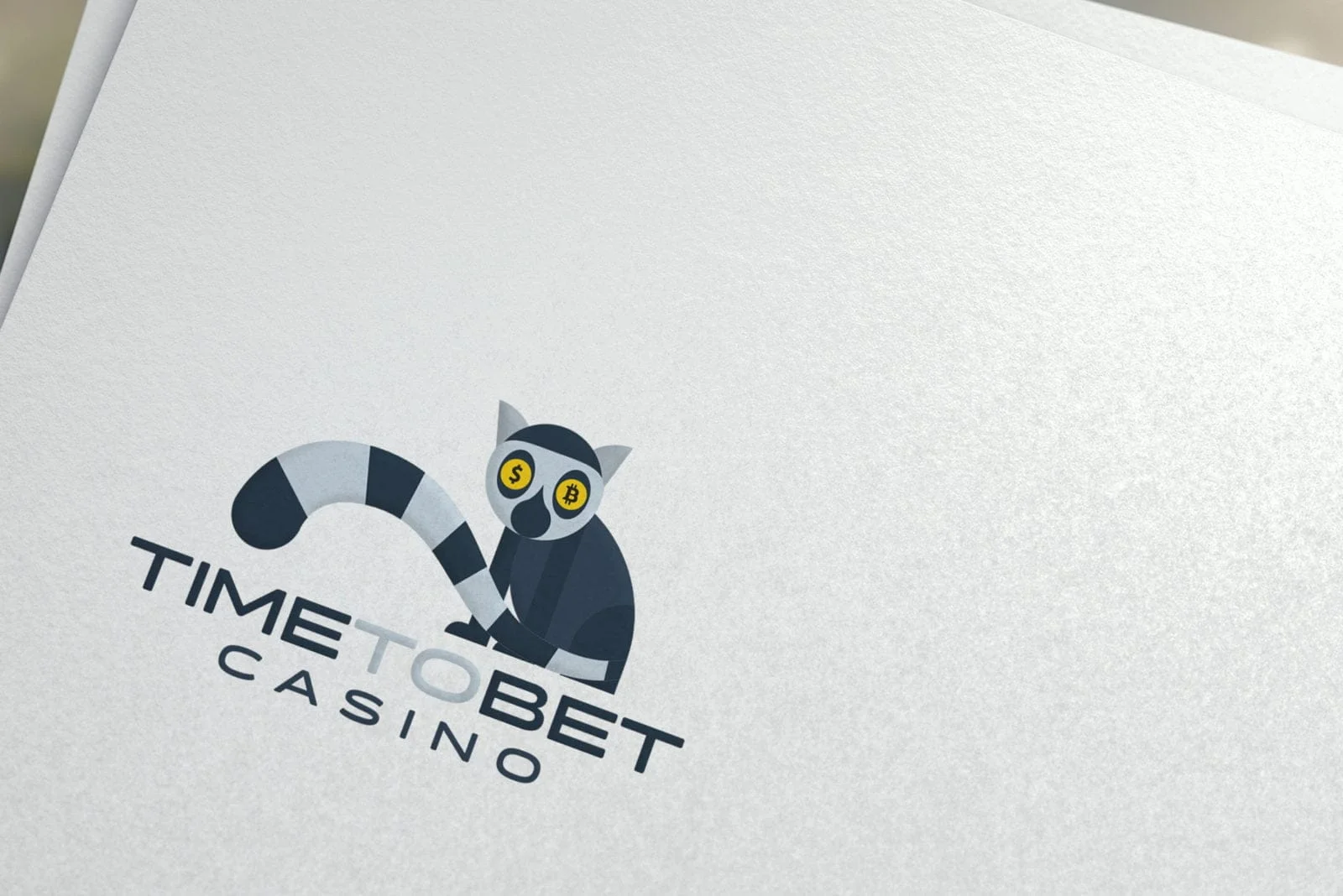 Dizajn logotipa Time to Bet casino u Rumunjskoj