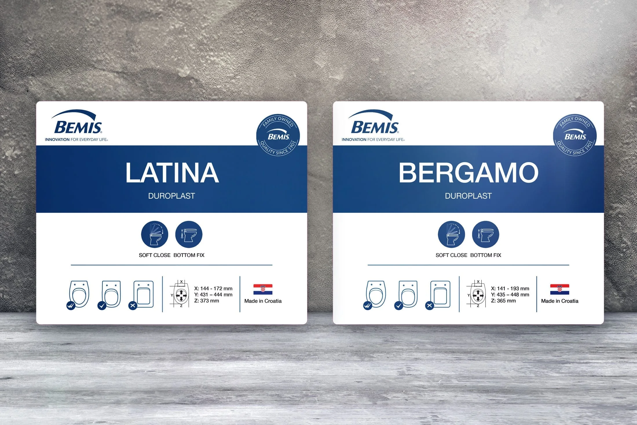 Dizajn naljepnica za Bemis Manufacturing - slika 3