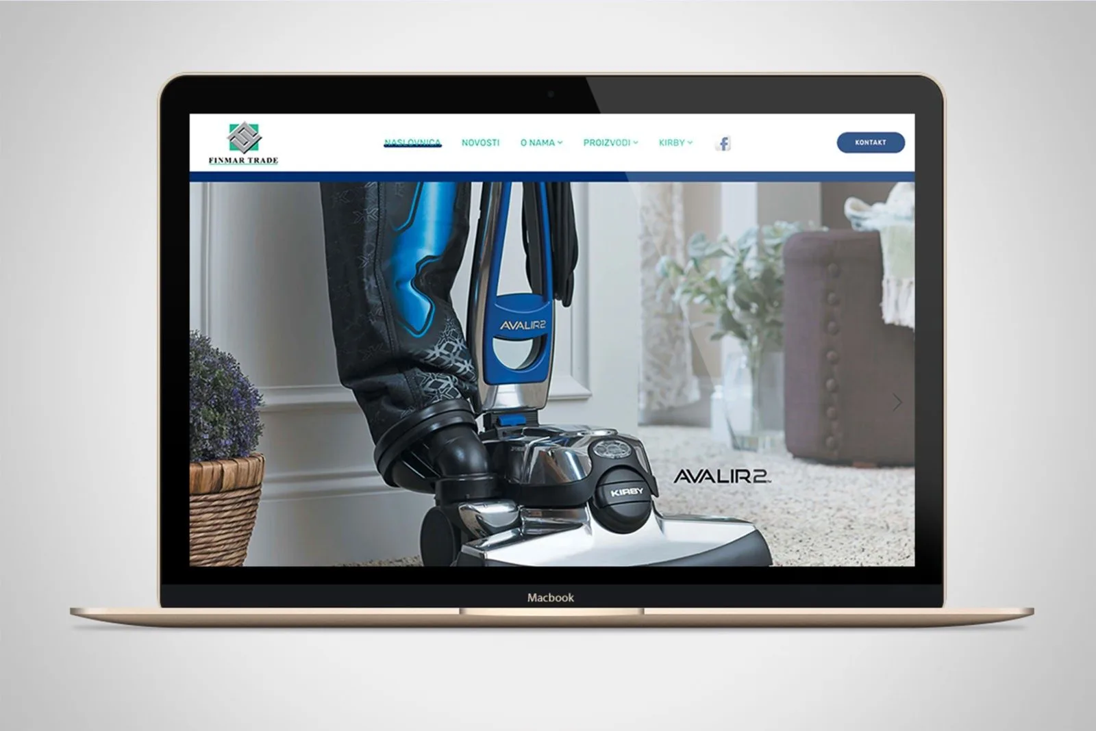 Finmar Trade Kirby Hrvatska Web Dizajn