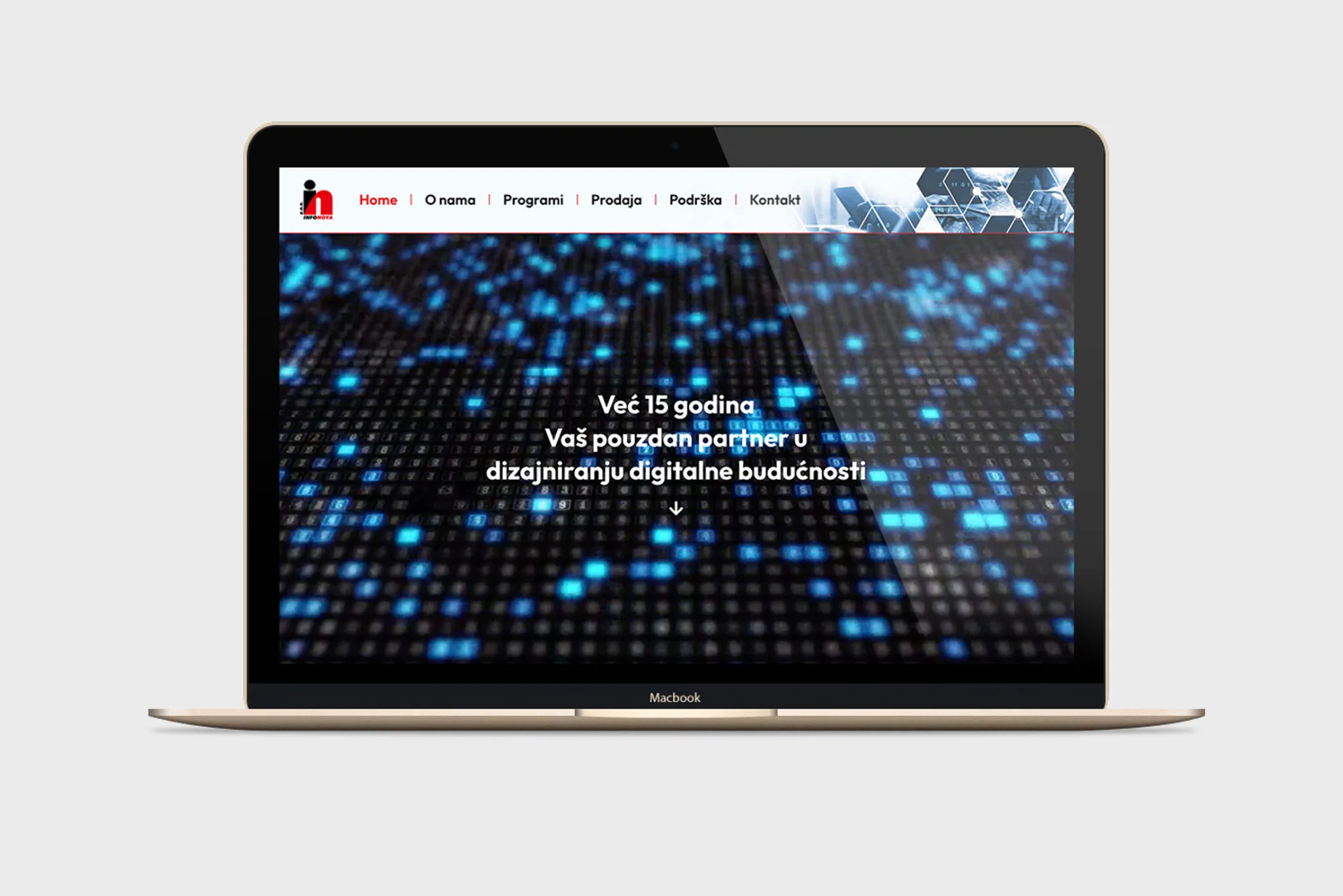 Izrada web stranice za InfoNova - slika 2