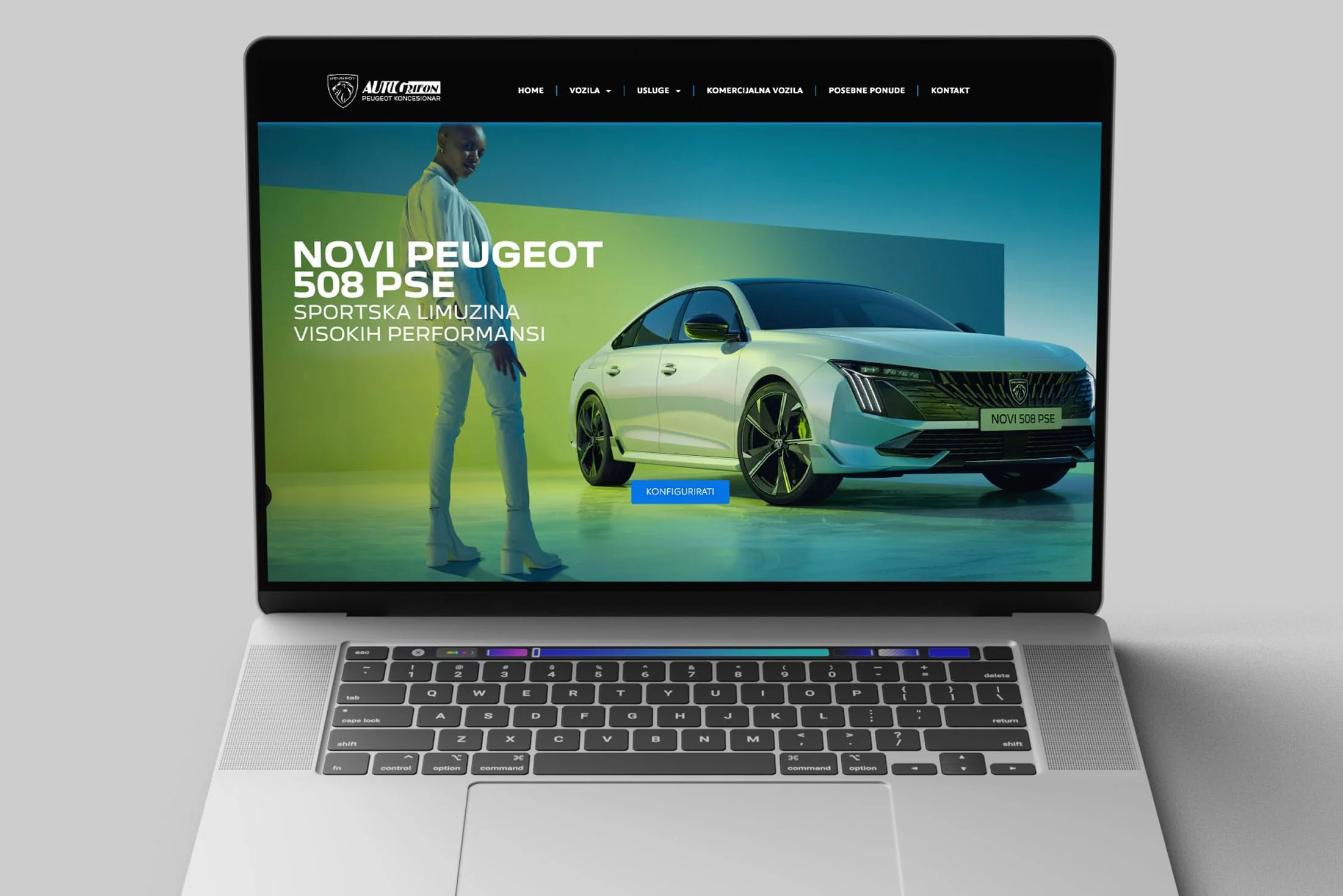 Moderan web dizajn za Auto Grifon - slika 4