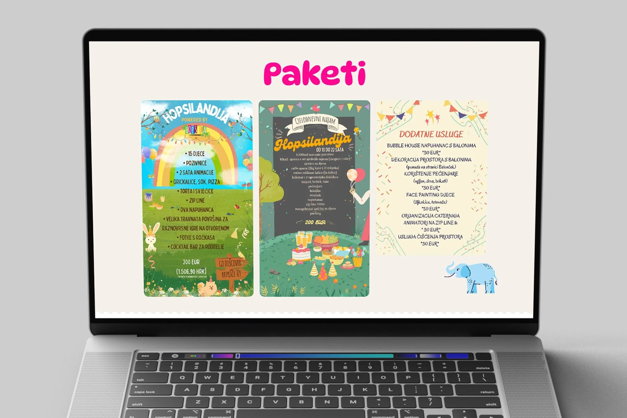 Moderna i funkcionalna web stranica igraonica-hopsica.hr - slika 3