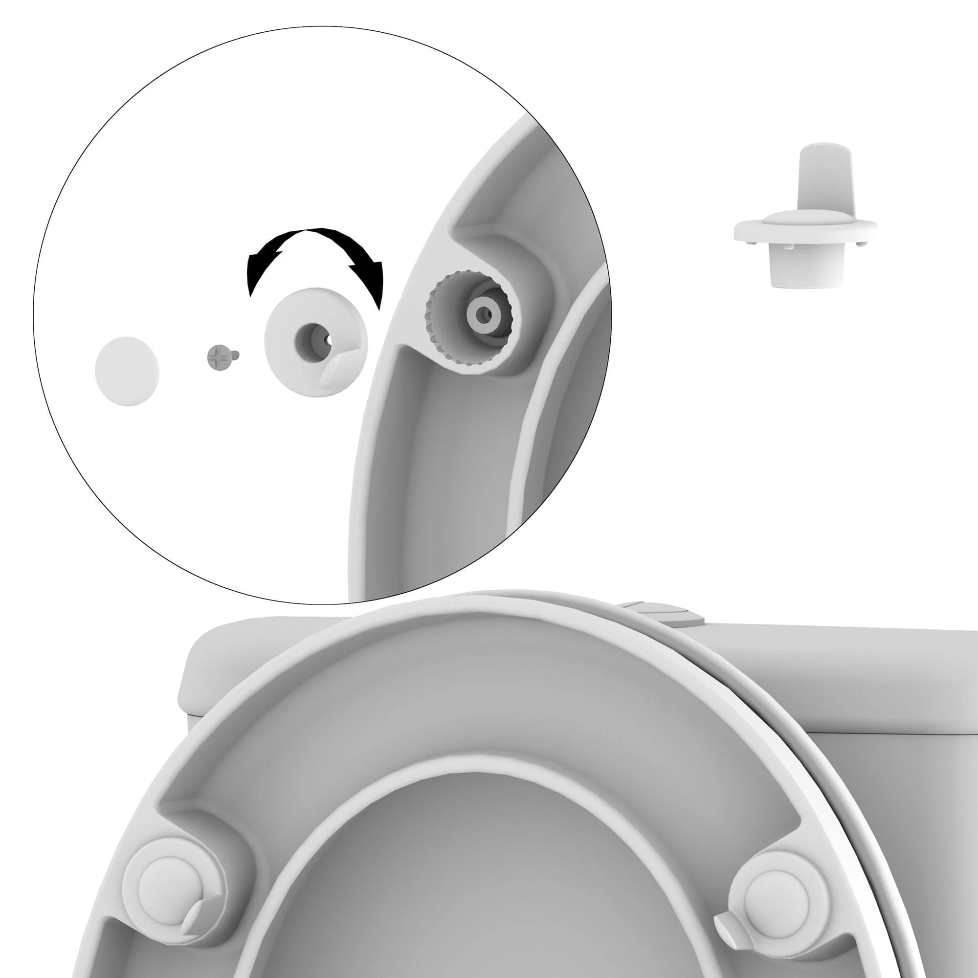 Stvaranje 3D slika za Bemis WC sjedalo - slika 11