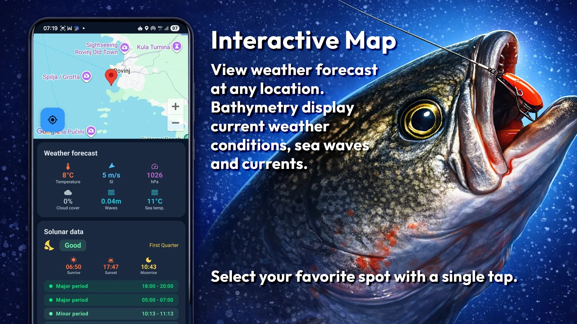 Tisch Fishing — Fishing Forecast App for the Adriatic - image 5