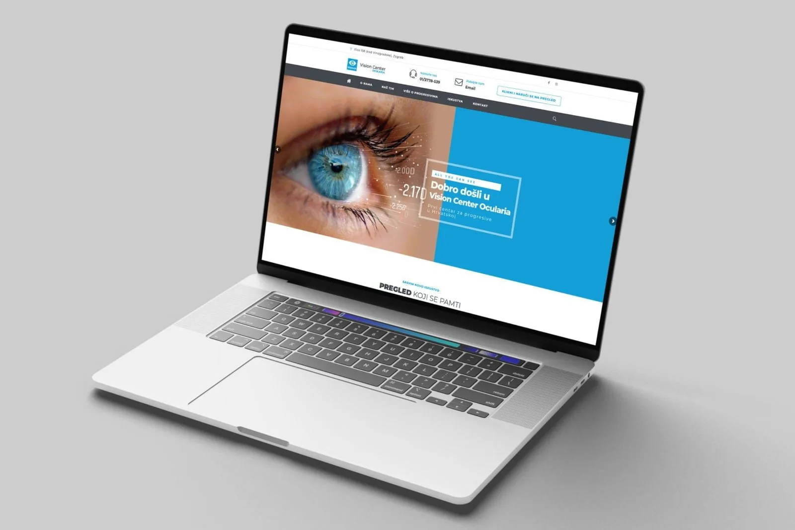 Web dizajn Vision Center Ocularia